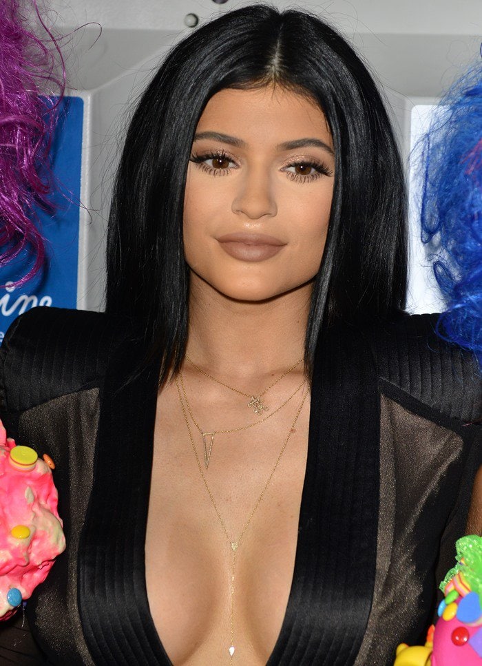 Kylie Jenner wore a dress from the Zhivago Fall 2015 collection