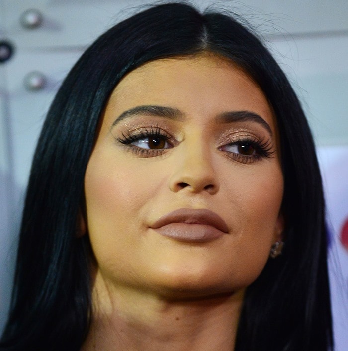 Kylie Jenner says she used a lot of duct tape to tape her boobs