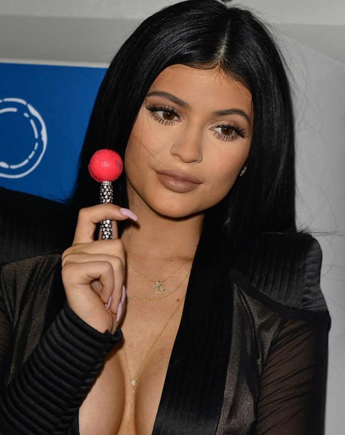 Kylie Jenner admitted to taping her breasts