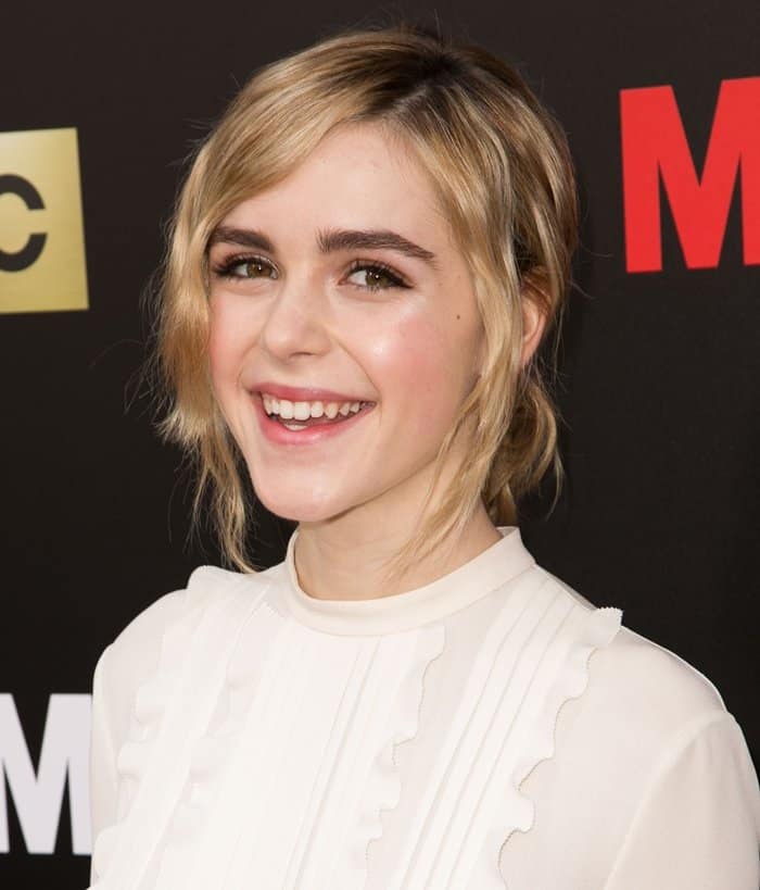 Kiernan Shipka at the "Mad Men: Live Read & Series Finale"