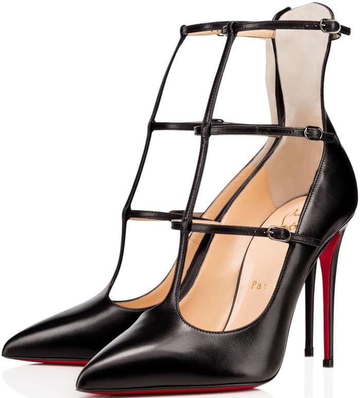 Christian Louboutin Toerless Muse Pumps in Black