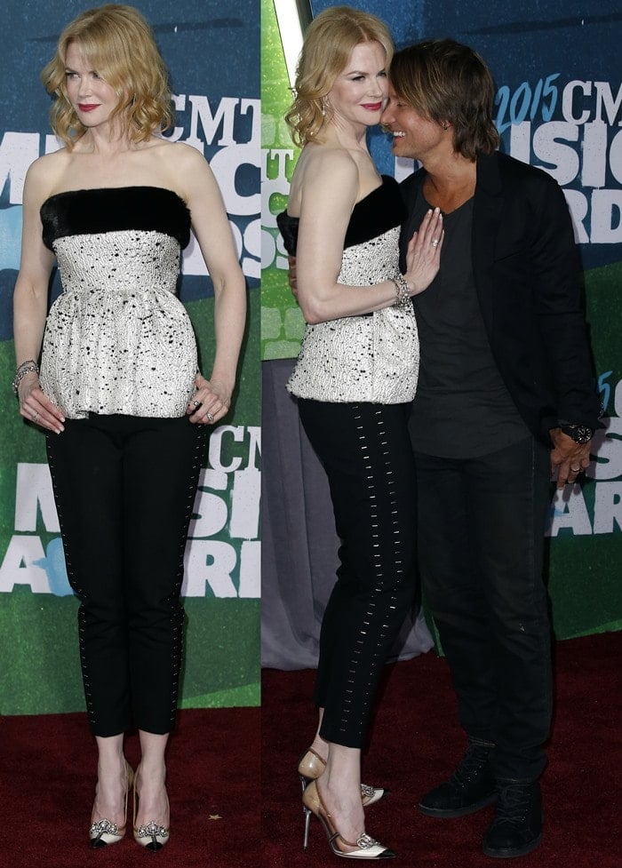 Nicole Kidman and Keith Urban at the 2015 CMT Music Awards