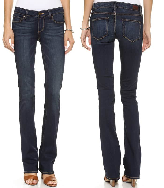 Paige Denim Transcend Manhattan Bootcut Jeans