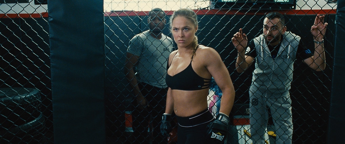 Ronda Rousey as herself in the 2015 American comedy film Entourage