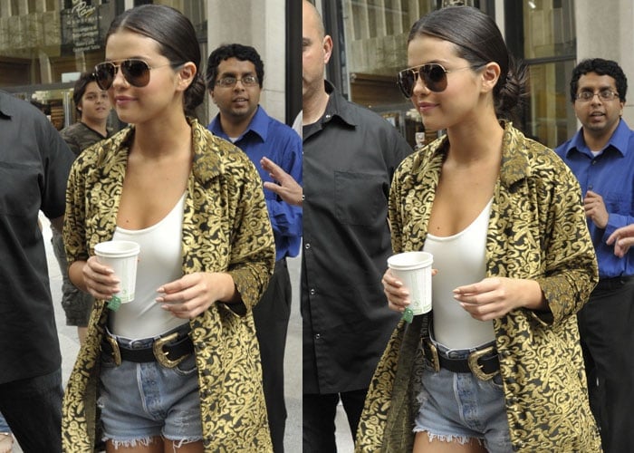 Selena Gomez wore a 'Bri Bri' waist belt by B-low the Belt