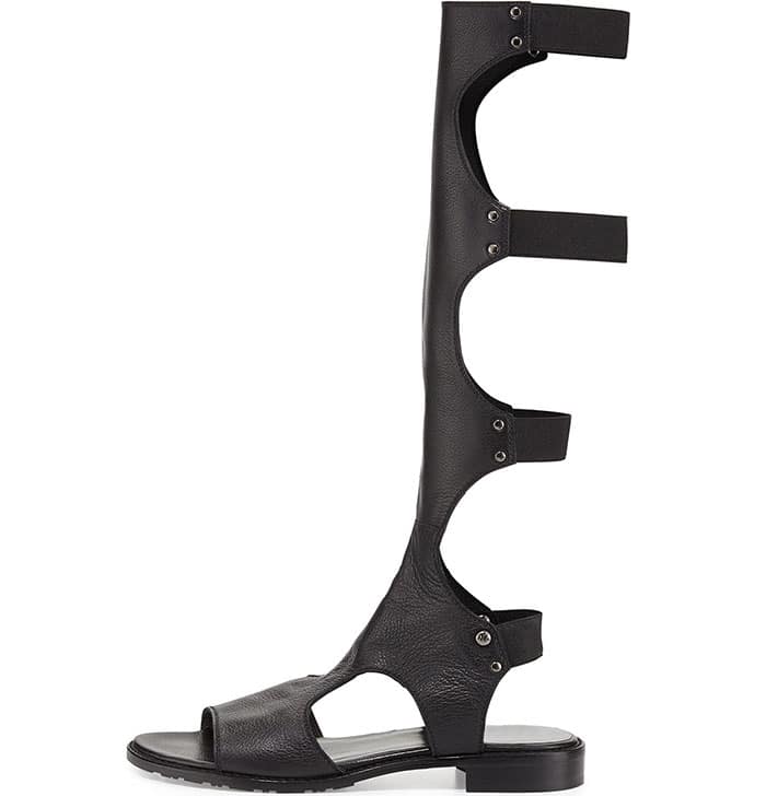 Stuart Weitzman Backview Leather Gladiator Sandals