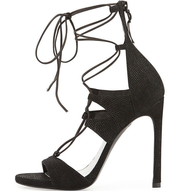 Stuart Weitzman LegWrap Lace-Up Sandals