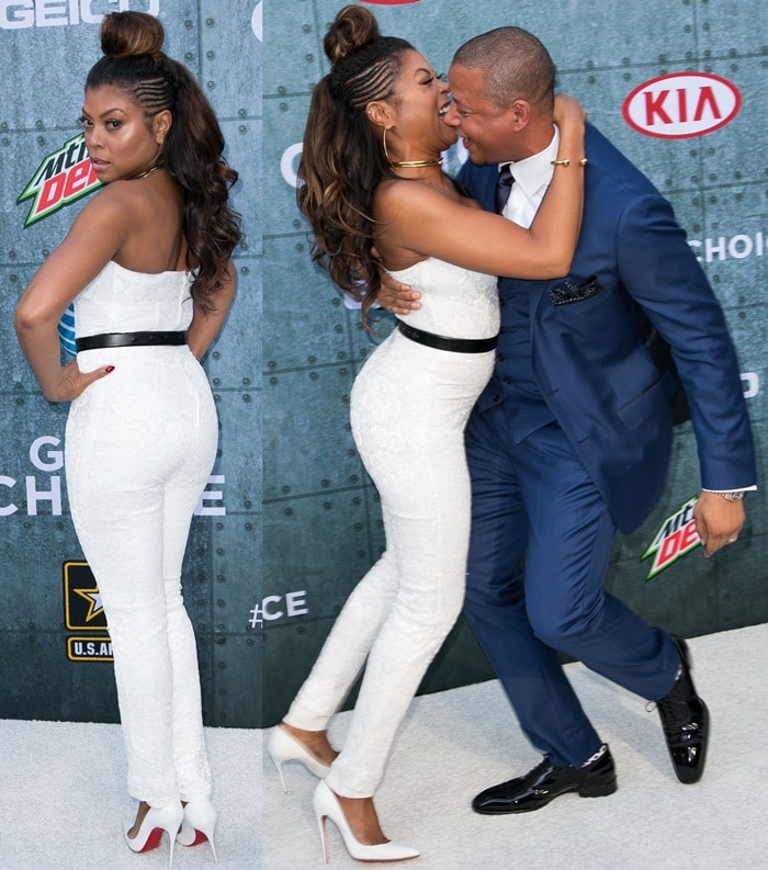 Taraji P. Henson and Terrence Howard at Spike TV’s 2015 Guys Choice Awards