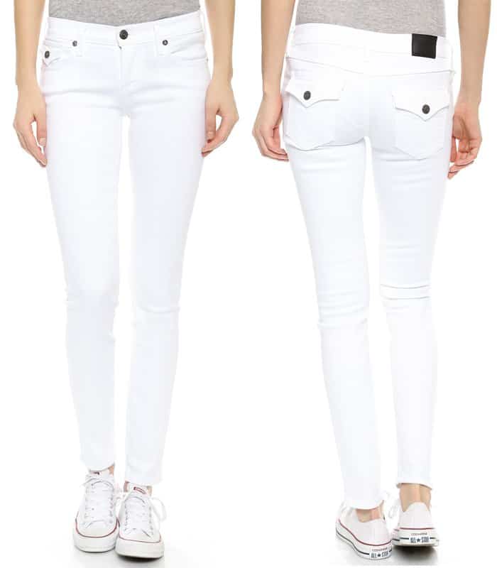 True Religion Casey Low Rise Super Skinny Jeans