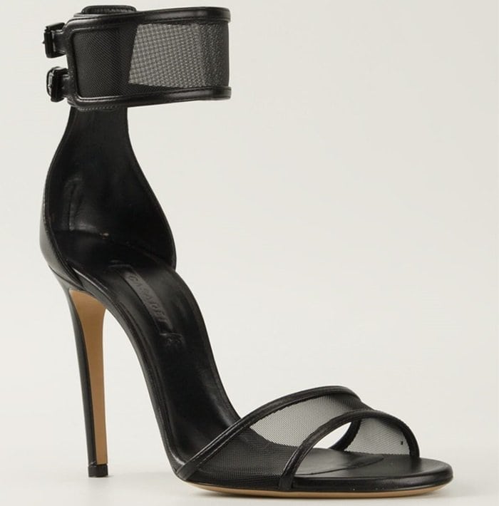 Casadei Mesh Strap Sandals