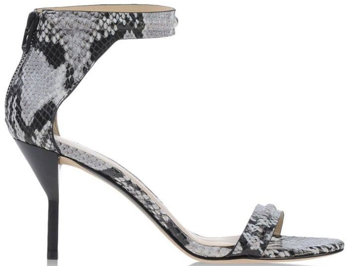 3. 1 Phillip Lim Martini Snake-Embossed Sandal