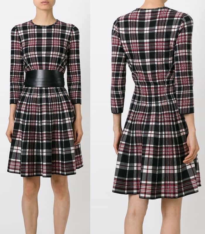 Alexander McQueen Tartan Dress