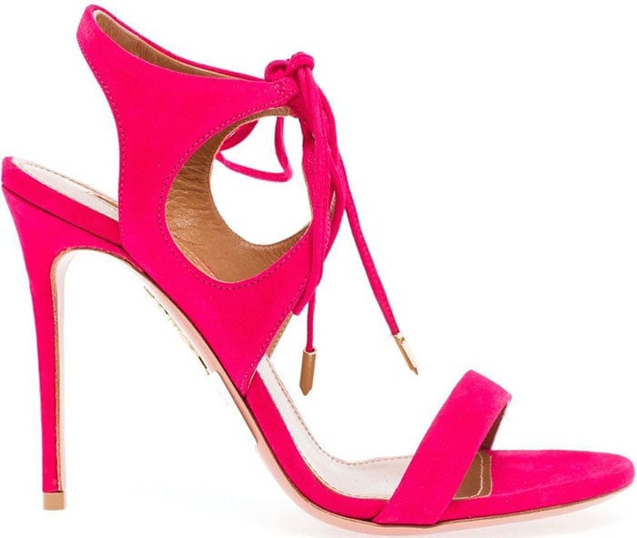 Aquazzura Colette Pink Sandals