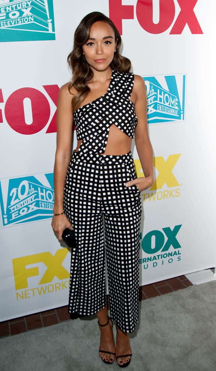Ashley Madekwe attends the Comic-Con International 2015 - 20th Century Fox Party at Andaz Hotel on July 10, 2015 in San Diego, California