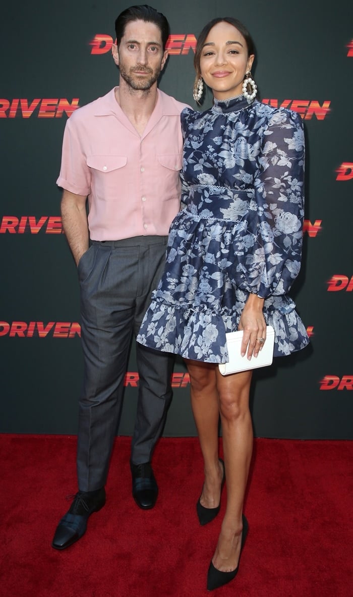 Ashley Madekwe married her long-time boyfriend, Israeli-British actor Iddo Goldberg, in June 2012