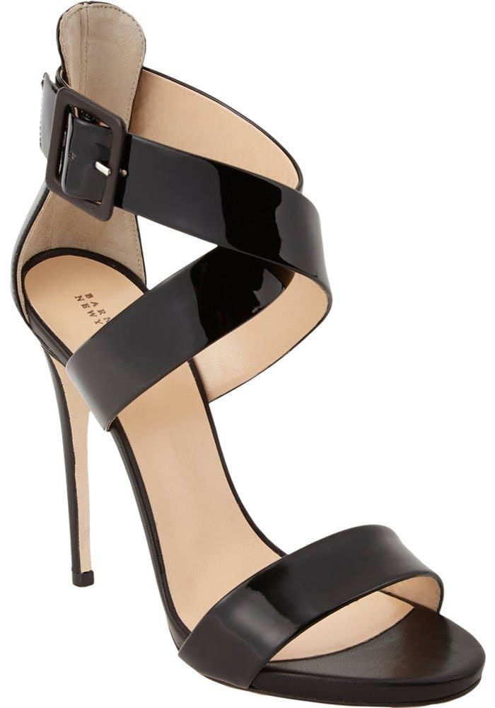 Barneys New York Crisscross Ankle-Strap Sandal