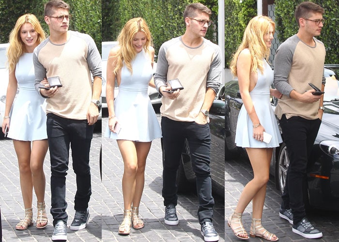 Bella Thorne and Gregg Sulkin out on a date