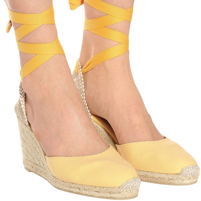 Castañer fuses laid-back cool with summertime glamour to create this pair of Carina espadrilles