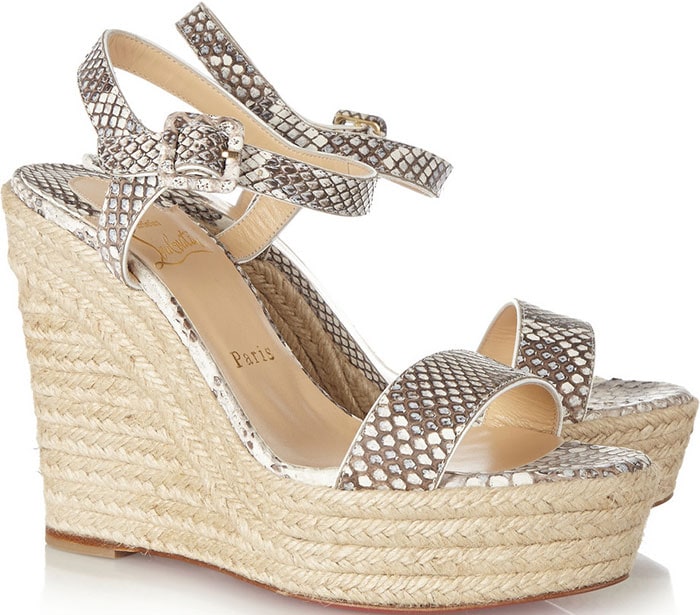 Christian-Louboutin-Spachica-python-espadrille-wedge-sandals