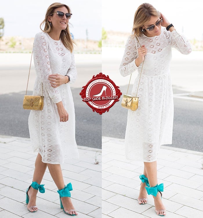 shoes to wear with lace dress