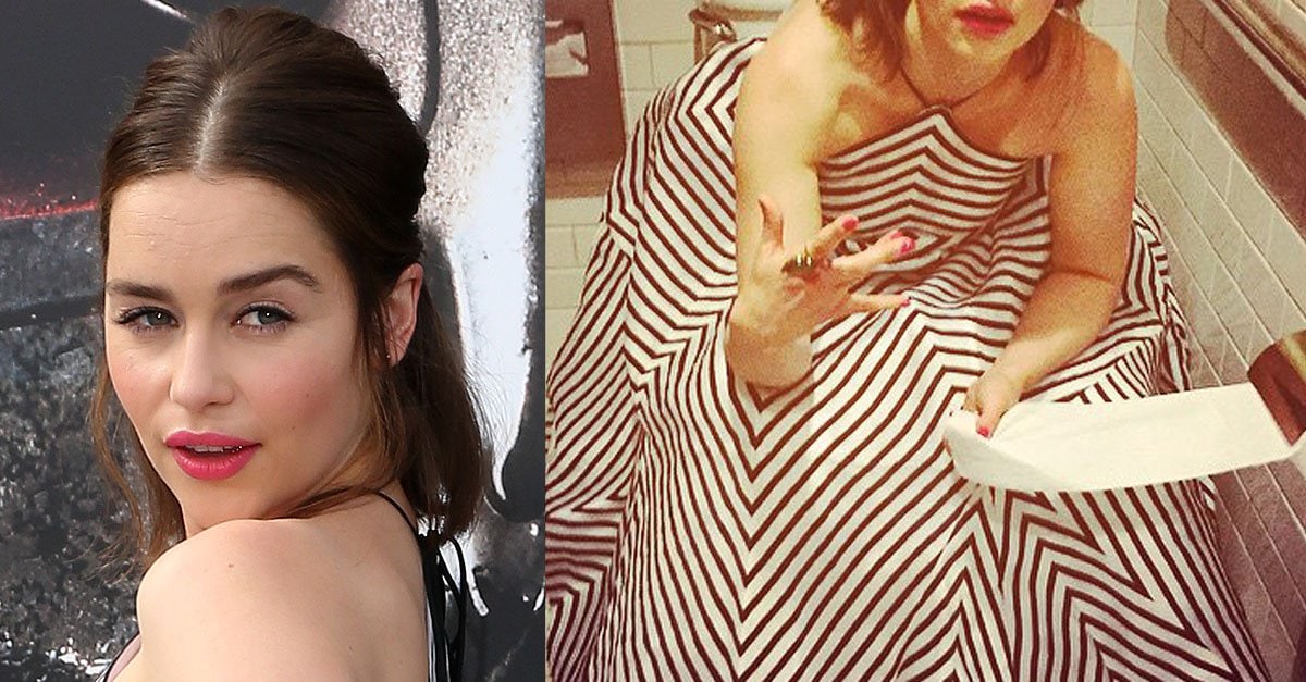 Emilia Clarke's Valley Girl Accent and "Terminator" Premiere Look Are