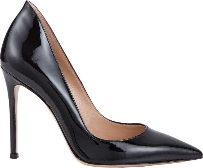 Gianvito Rossi Ellipsis Pumps Black Patent