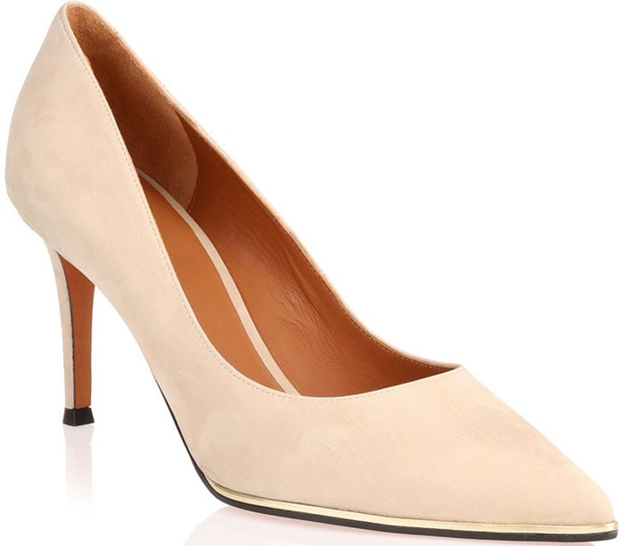 Givenchy Taupe Nubuck Pump