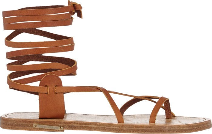 Isabel Marant Amy Ankle-Wrap Sandals