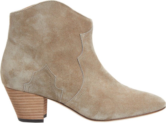 Taupe Isabel Marant Dicker Boots