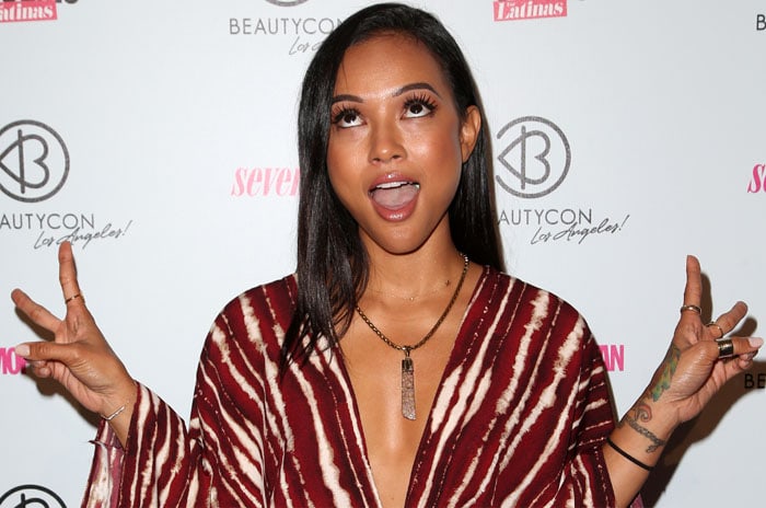 Karrueche Tran at the 4th Annual BeautyCon LA Festival