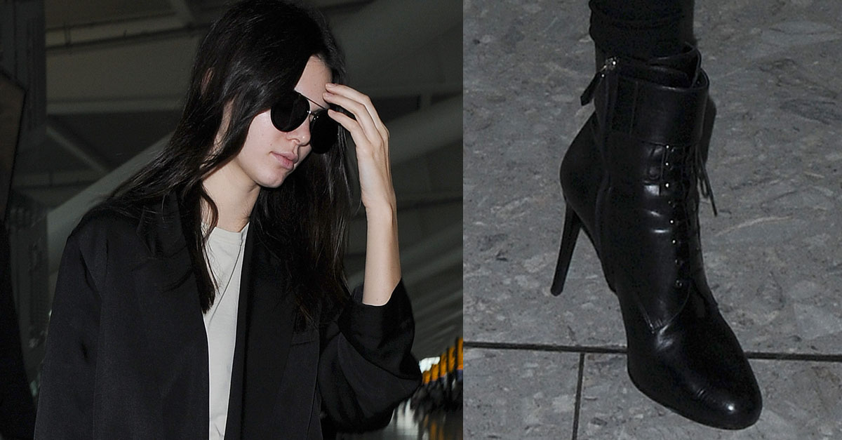 Kendall Jenner Drives Dangerously With Leg Out Window