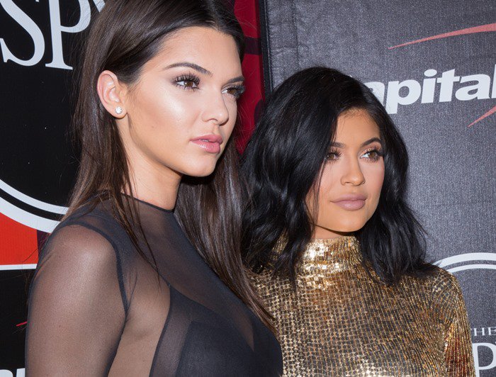 Kendall Jenner and Kylie Jenner dazzle at the 2015 ESPY Awards held July 15, 2015, at the Microsoft Theater in Los Angeles