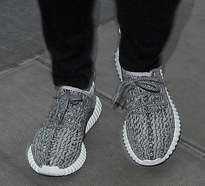 Kris Jenner in Yeezy Boost 350 by Kanye West