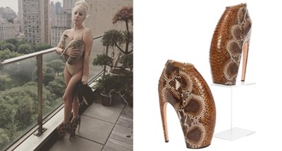 lady gaga armadillo shoes