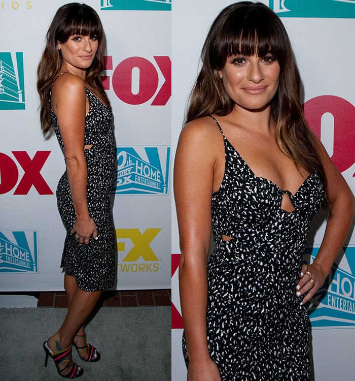 Lea Michele at the 20th Century Fox party at San Diego Comic-Con