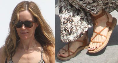 Leslie Mann Feet