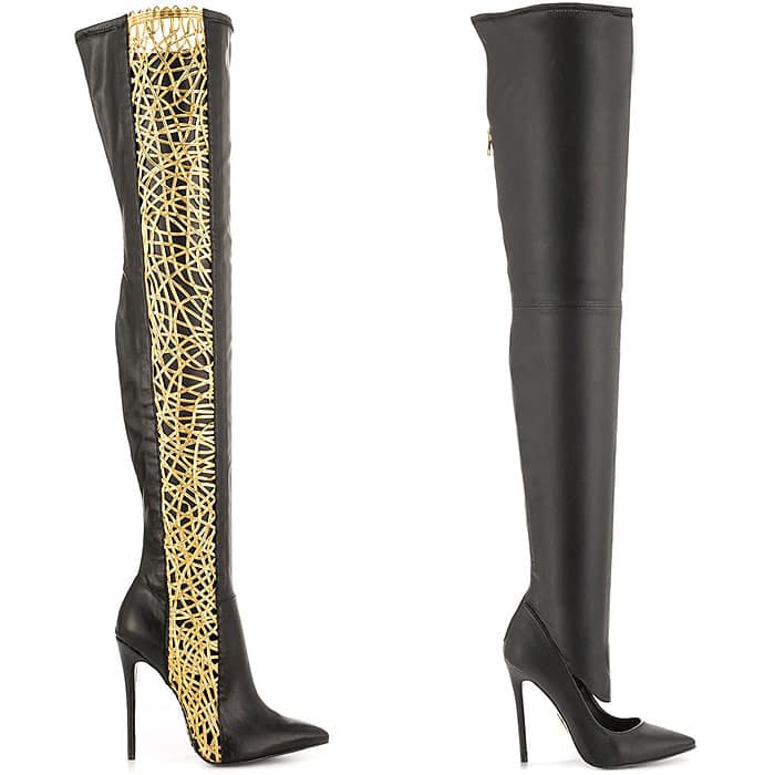 Lust for Life "Racy" Thigh-High Boots and Lust for Life "Krash" Thigh-High Boots