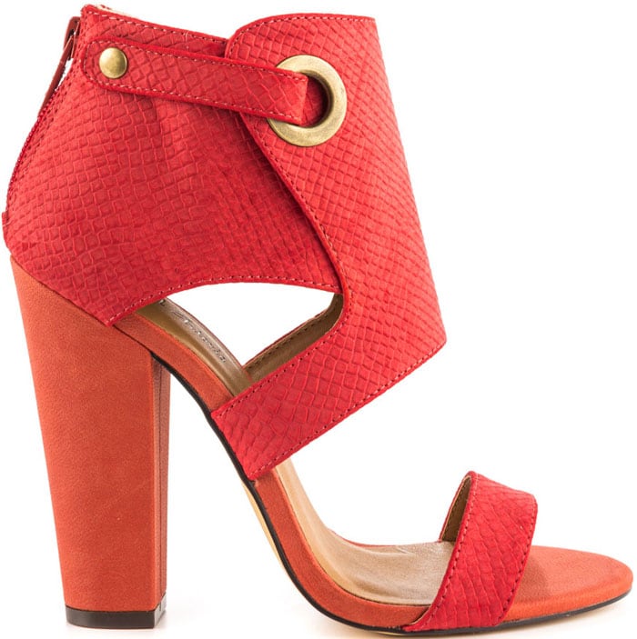 Michael Antonio Jace Sandals in Coral Snake PU