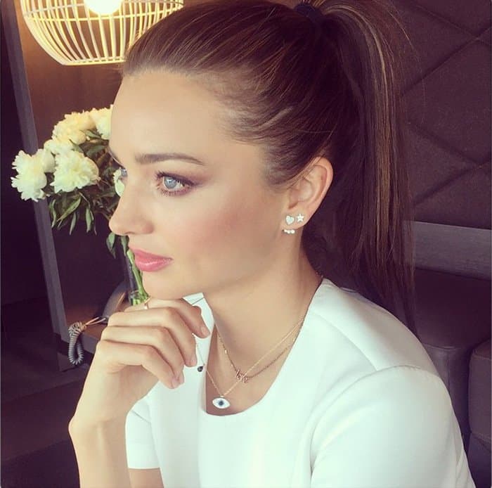 Miranda Kerr released her jewelry line with Swarovski in July 2015