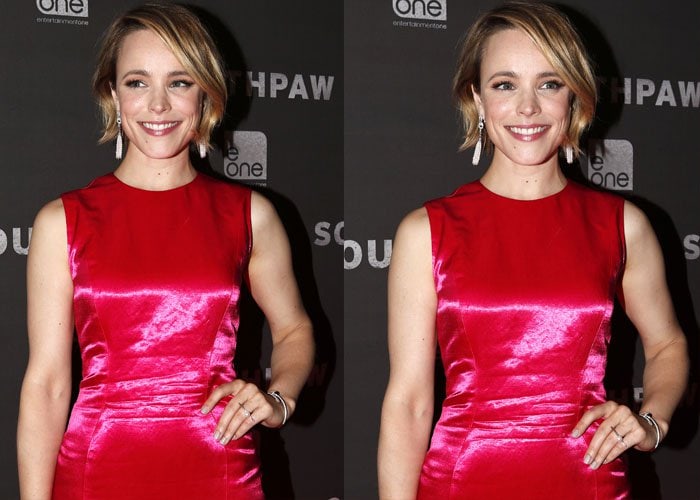 Rachel McAdams wore a cheap-looking Dior dress