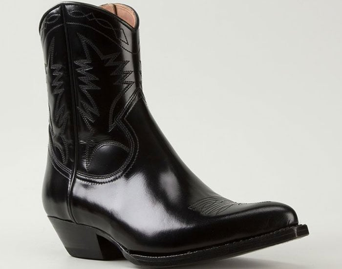 Saint Laurent Santiago Western Boots