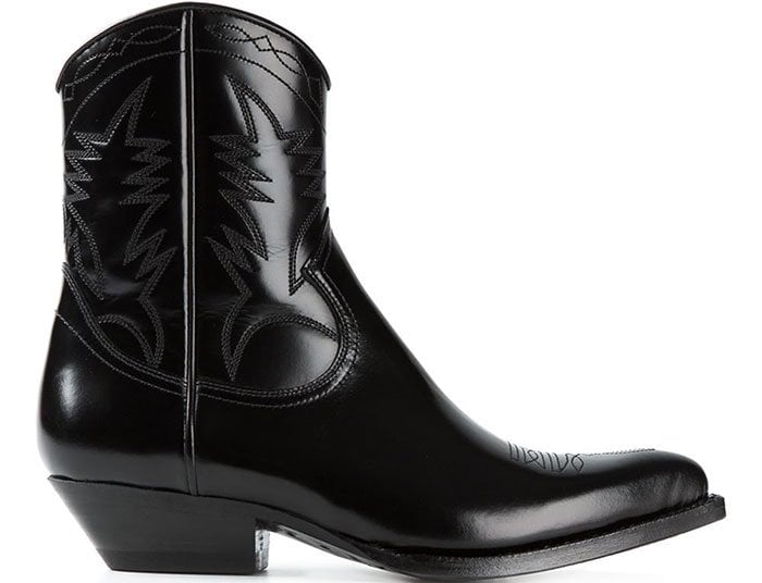 Saint Laurent Santiago Western Boots