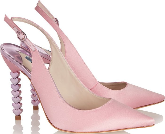 Sophia Webster Tyra Satin Pumps