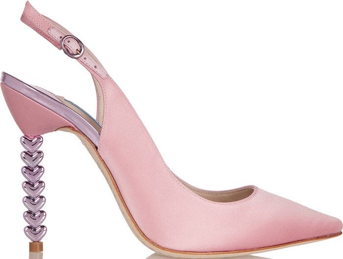 Sophia Webster Tyra Satin Pumps