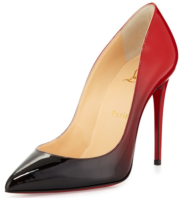 Christian Louboutin "Pigalle Follies" Degrade Pumps