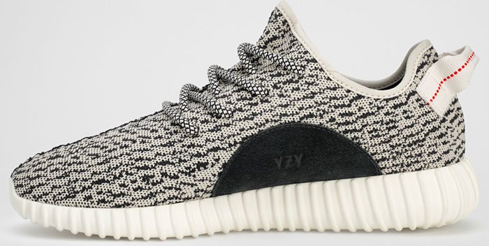 Adidas Mens "Yeezy Boost 350" Turtle/Blue-Gray Fabric