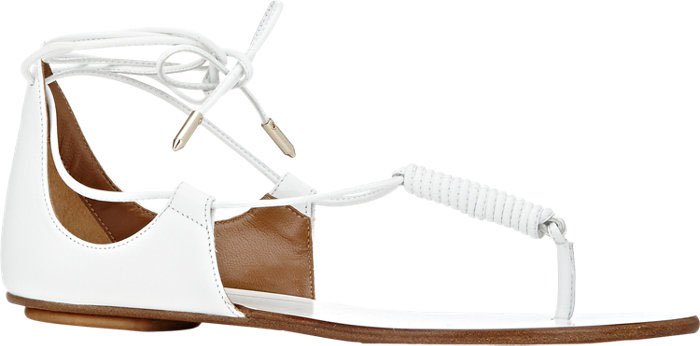 Aquazzura California Flat Thong Sandals