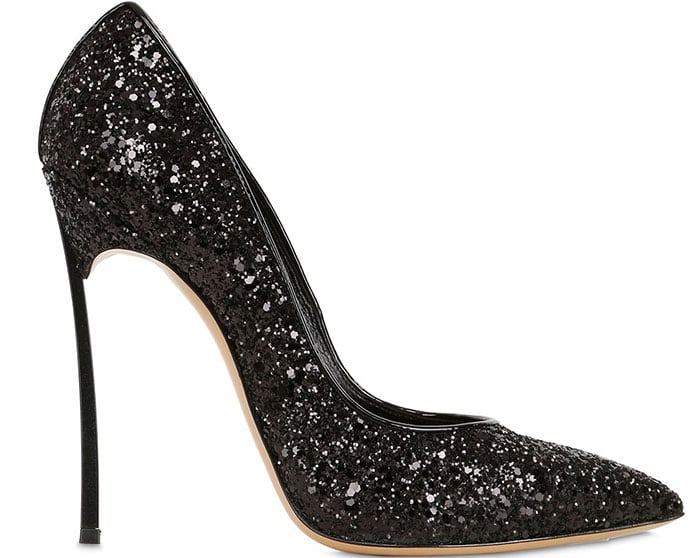 Casadei Glitter Blade Pumps