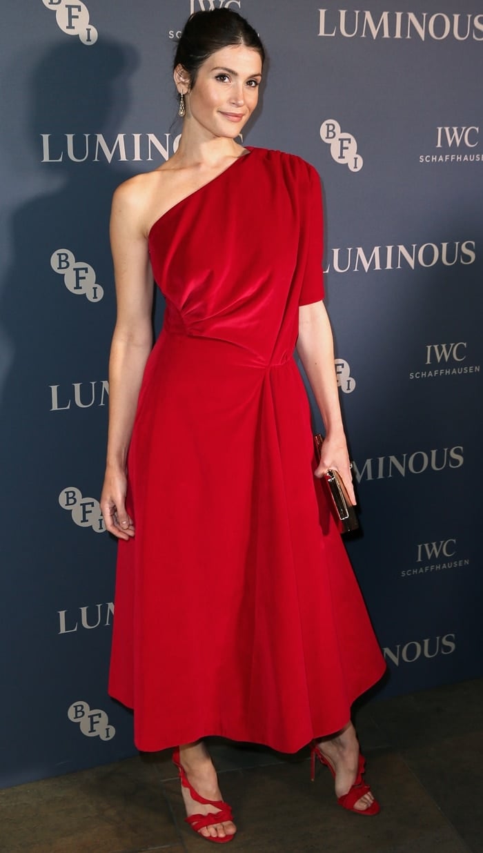 Gemma Arterton attends the BFI Luminous Fundraising Gala