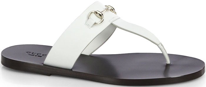 Gucci "Marcy" Bit Thong Sandal